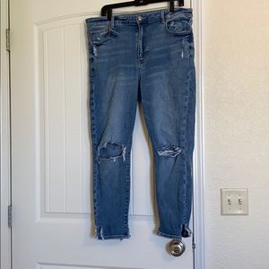 American Eagle super hi-rise jegging